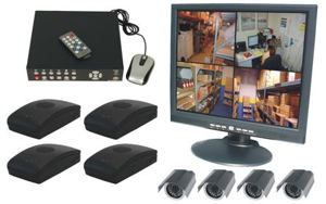 4 Channel Wireless Surveillance System