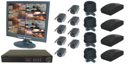 8 Channel Professional Video Surveillance System