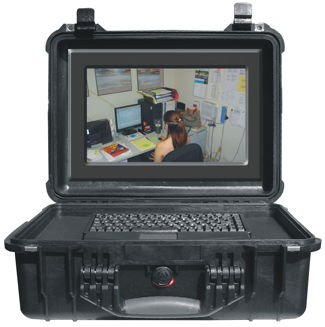 8 Channel Portable Digital Video Surveillance Camera System