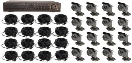 16 Channel Hardwired System W/O Monitor