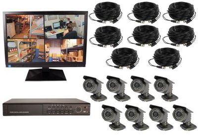 8 Camera DVR Security System