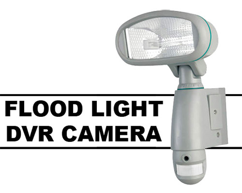 Flood Light  Hidden Camera/DVR
