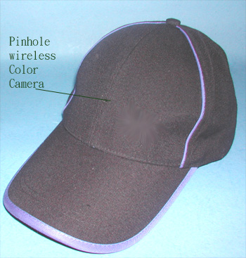 Wireless Color Covert Hat Camera