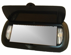 Clip-on Car Mirror Hidden Camera With Built-in DVR
