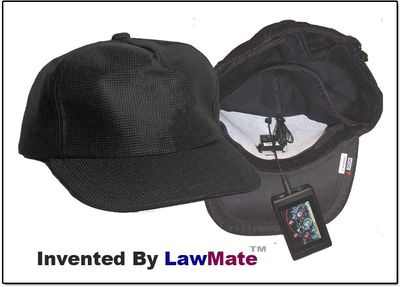 Law Enforement Grade Baseball Hat Spy Camera Kit w/DVR