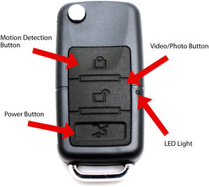 Keychain Multi Hidden Spy Camera/DVR
