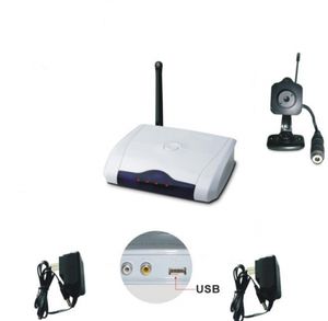 Mini 2.4GHz Spy Camera Wireless w/ Built-in USB Rcvr - Win7 64 Bit Compatible Version