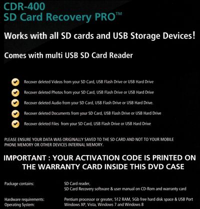 SD Cardsd card data recovery