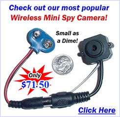 Wireless 2.4GHz Mini Spy Camera 