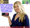 SecureShot Clock Radio<br>HD 1080p Spy Cam/DVR
