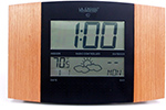 Thermally Motion Activated, Battery Operated Atomic Wall/Desk Clock DVR