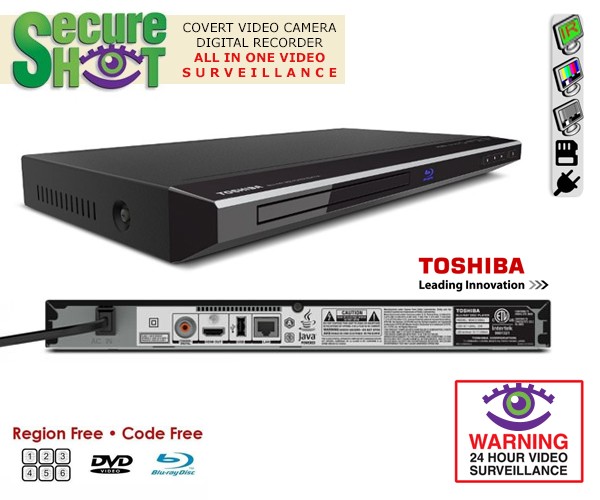Secureshot Blu-Ray DVD Player