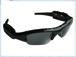 World's first Sunglasses DVR recorder with Built-In Color Spy Camera