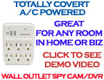 Functional Wall Outlet Spy Camera/DVR