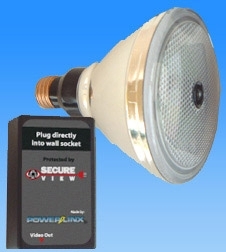 SecureView Flood Light Spy Camera