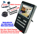 spy camera portable dvr receiver and recorder