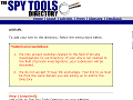 Miniature view of http://www.spy-tools-directory.com/add.html