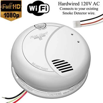 B7010 1080P WiFi Smoke Detector Spy Camera (Custom