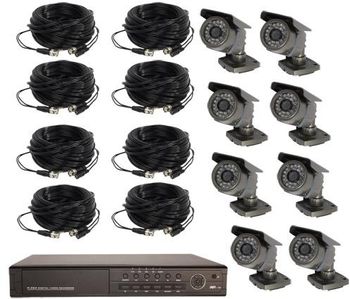 8 Channel Wired DVR Complete System W/O Monitor