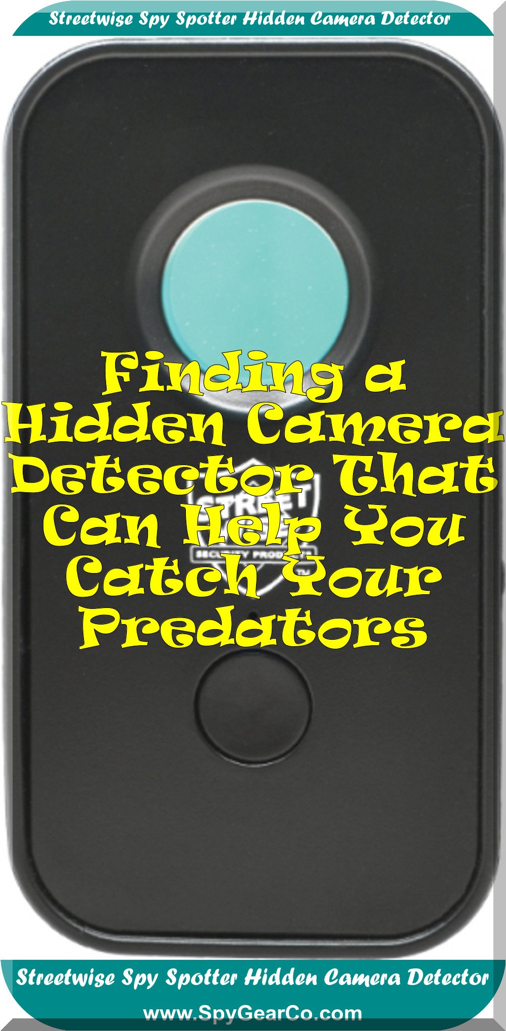 Streetwise Spy Spotter Hidden Camera Detector