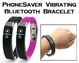 PhoneSaver Vibrating Bluetooth Bracelet
