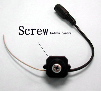Wireless Screw Hidden Color Spy Camera