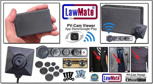Spy Camera/DVR w/Button Kit
