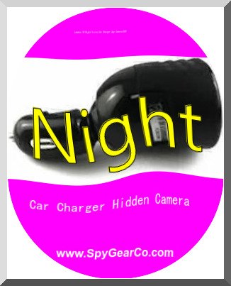 Lawmate IR Night Vision Car Charger Spy Camera/DVR