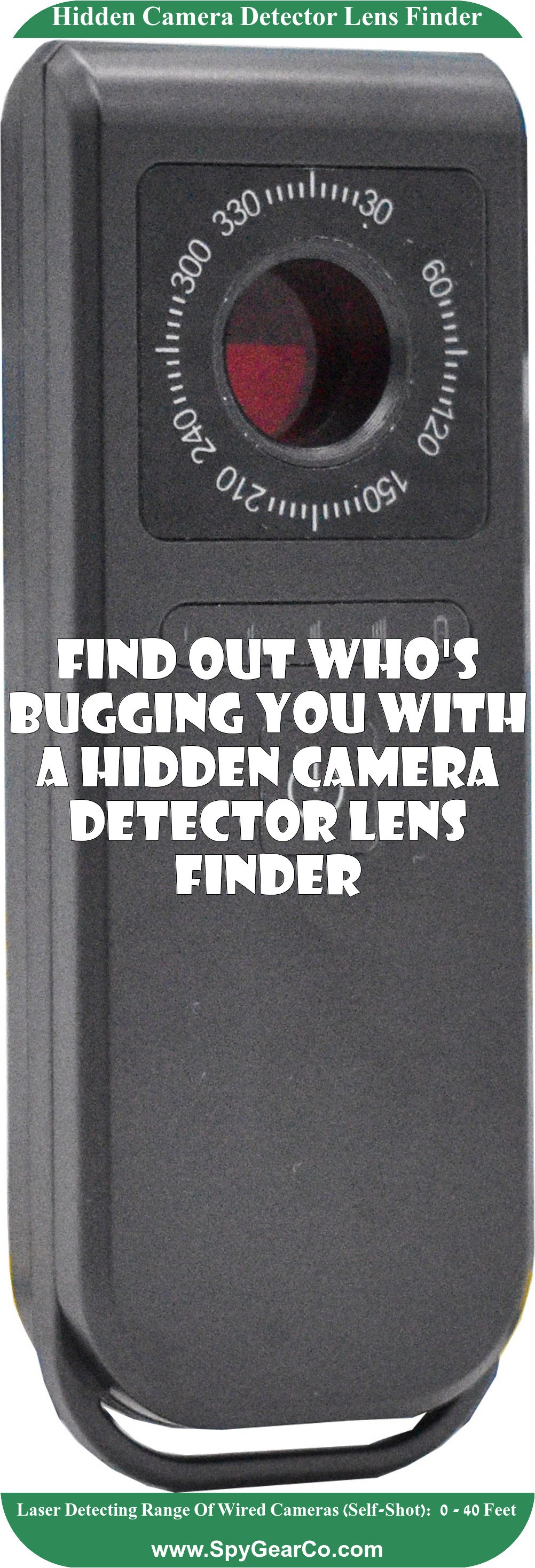 Hidden Camera Detector Lens Finder