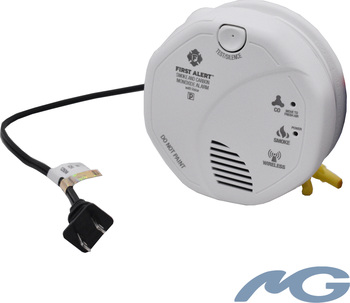 BB4KNESmokeDualCam - Wi-Fi Hardwired Smoke Detector with Night Vision