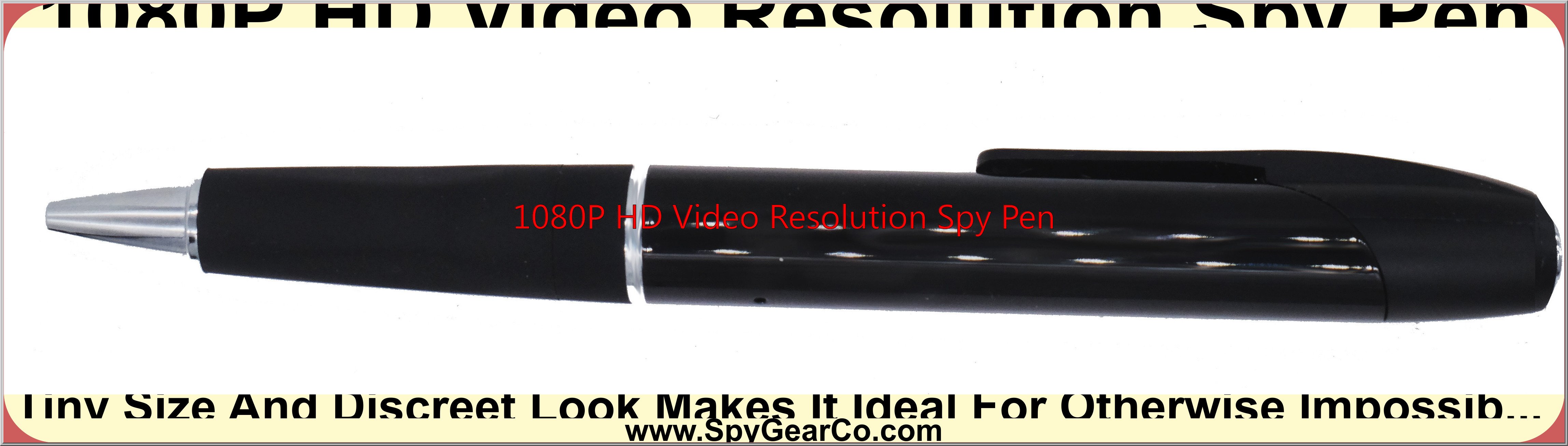 1080P HD Video Resolution Spy Pen