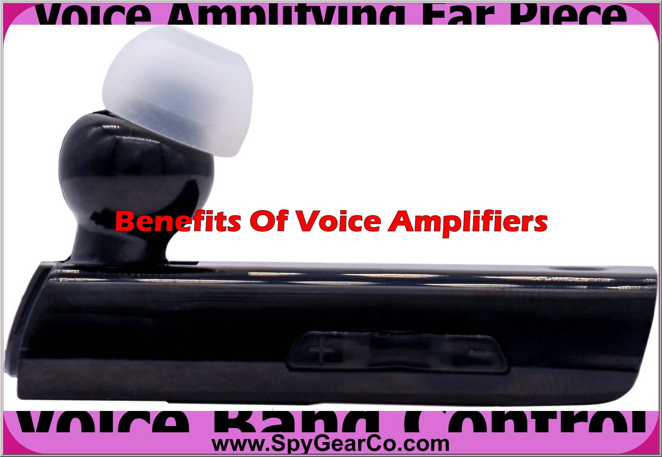 Voice Amplifying Ear Piece