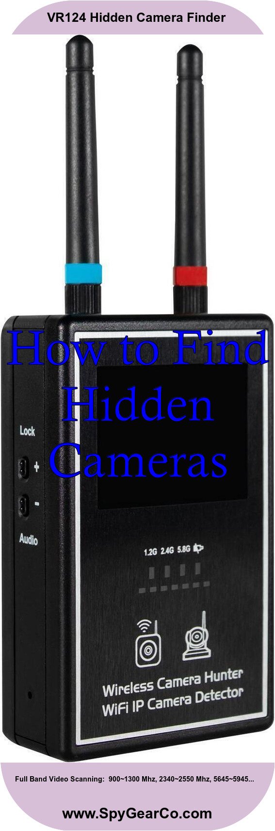 VR124 Hidden Camera Finder
