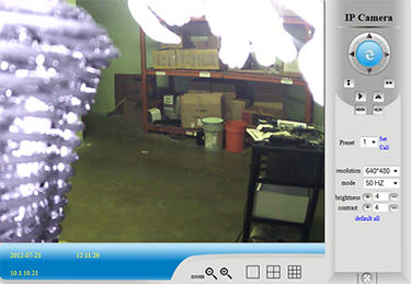 Bush Baby IP: Fern Camera Control Panel