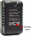 WiFi Travel AC Adapter 1080p Hi-Def Spy Cam/DVR