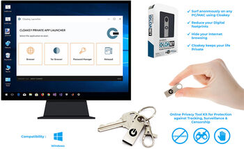 Cloakey – Portable Online Privacy USB – PBN-TEC