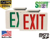SecureShot Exit Sign Spy Camera/DVR
