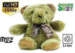 SecureShot Full High Definition 1080P Teddy Bear Spy Camera/DVR
