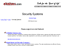 Miniature view of http://www.eknives.com/links/securitysystems.html